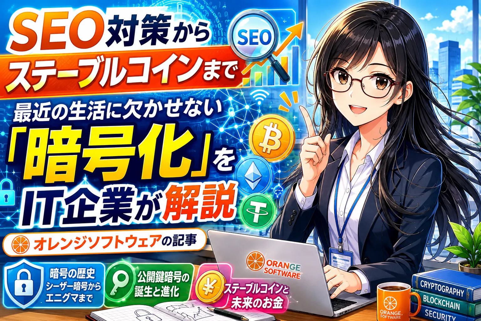SEO対策からステーブルコインまで、最近の生活に欠かの画像