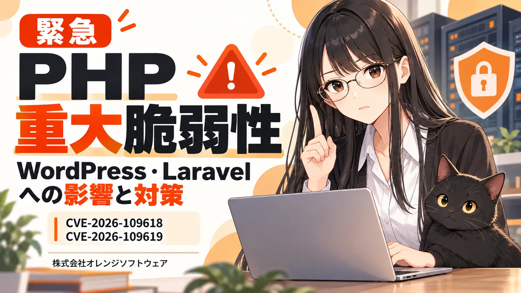 【緊急】PHPの重大脆弱性「CVE-2026-109618 / CVE-202の画像